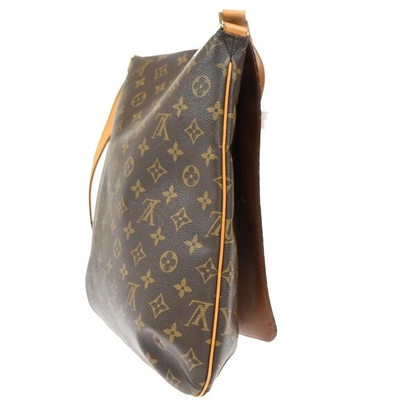 LOUIS VUITTON Musette Shoulder Bag Monogram Leather Brown France M51256 79EF803 - Picture 4 of 16